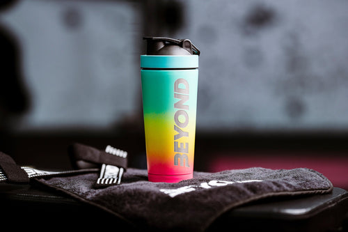 Workout Protein Shaker Bottle