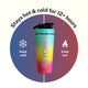 Beach Gradient Protein Shaker Packaging, Beach Protein Shaker, Beach protein shaker with packing, Beach protein shaker bottle brand packaging, Beach Insulated protein shaker, Beach Stainless Steel Protein Shakers, Protein Shaker