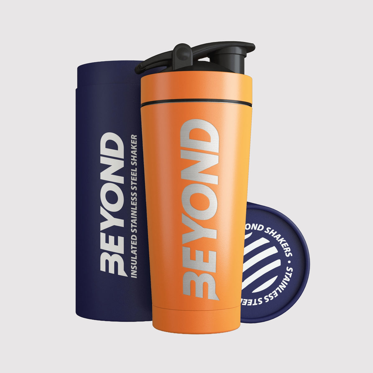 ShakeNext Stainless Steel Shaker Drinking Bottle With Mixball 700 Ml - View #7