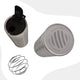 brushed steel protein shaker with packing, brushed steel protein shaker bottle brand packaging, Insulated protein shaker, Stainless Steel Protein Shakers, Protein Shaker, Protein shaker ball and lid