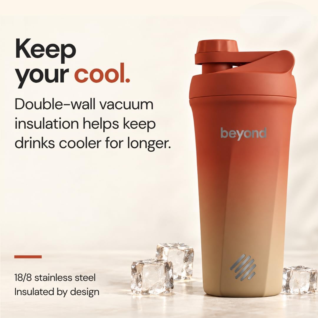 Beyond Terracotta & Sand Twist shaker – keep your cool