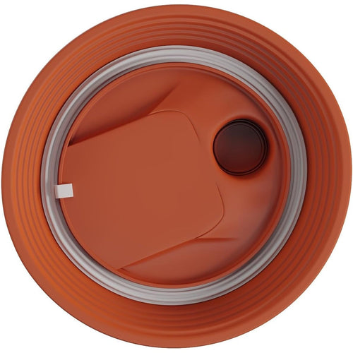Beyond Terracotta & Sand Twist shaker – lid detail