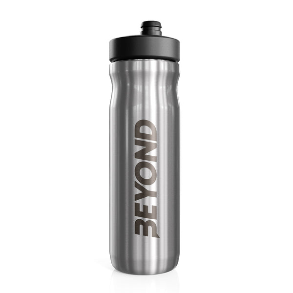 Beyond Brushed Steel Sports Bottle