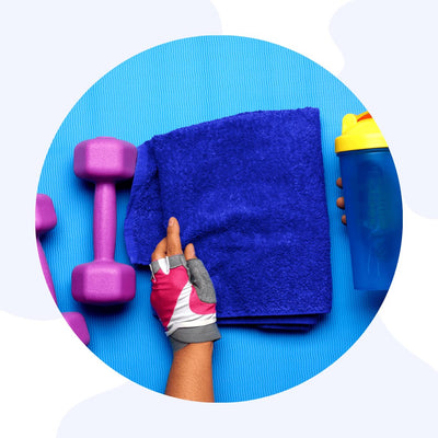 Pink Gym Towel