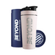 Beyond Rose Gold insulated stainless steel protein shaker with gift tube