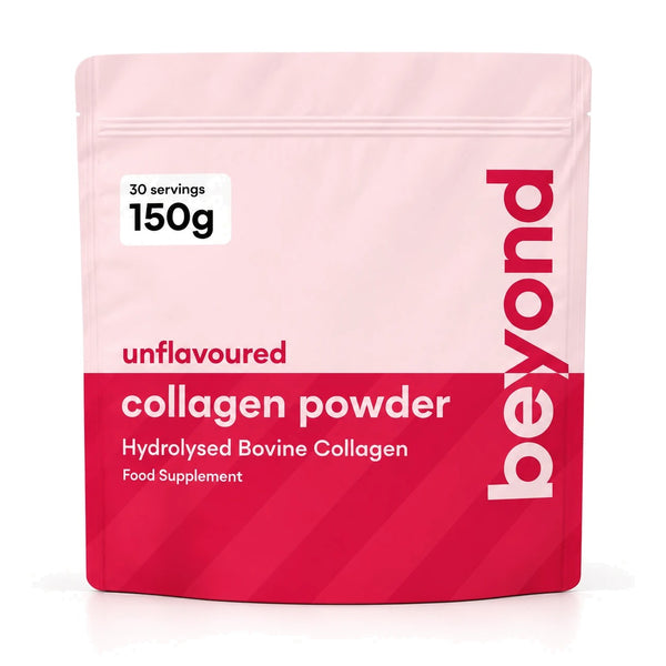 Beyond unflavoured hydrolysed bovine collagen powder, 150g pouch