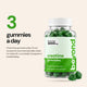 Take 3 Beyond creatine gummies a day