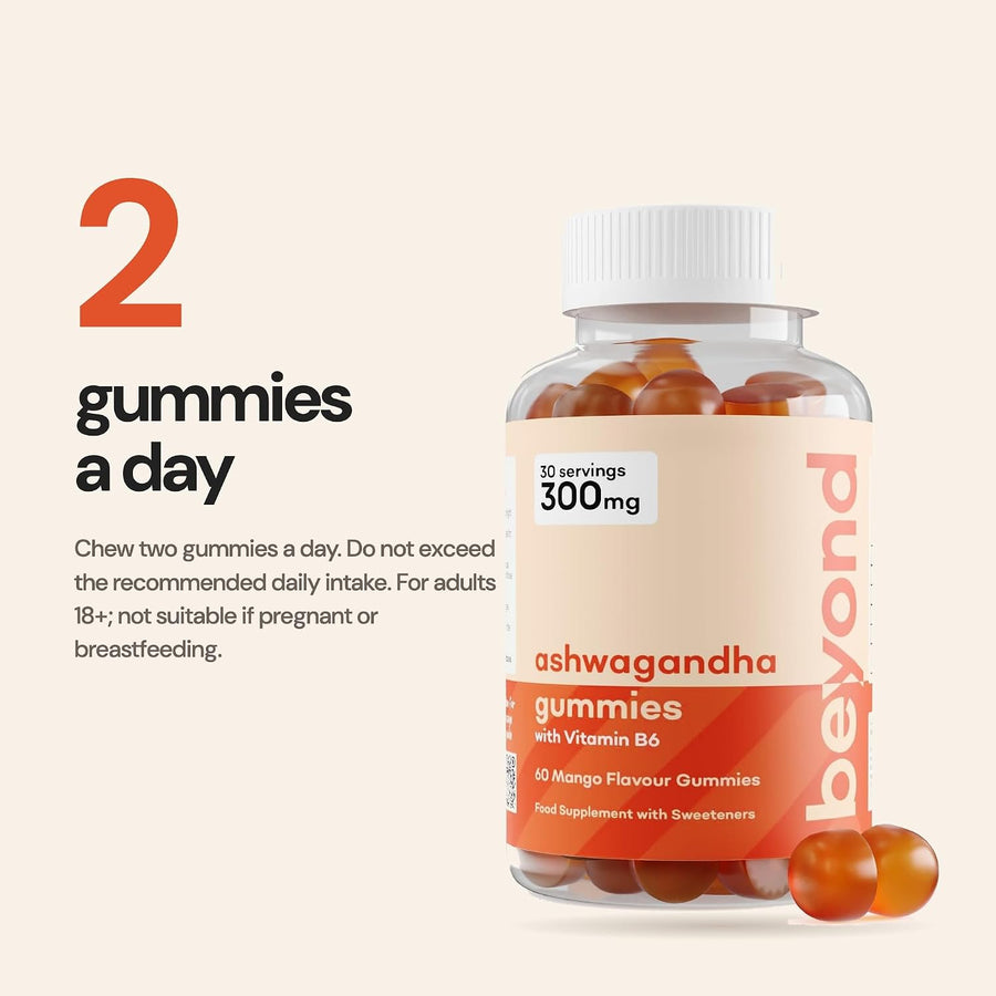 Beyond Ashwagandha Gummies – 2 gummies a day