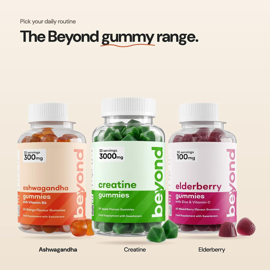 Beyond Ashwagandha Gummies – the Beyond gummy range