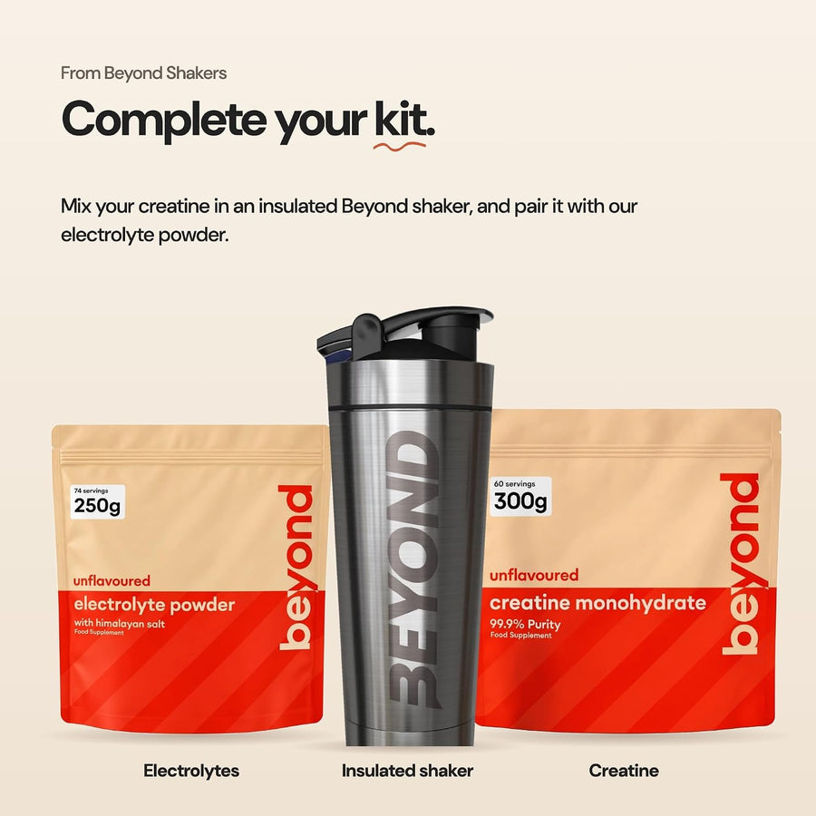 Beyond Creatine Monohydrate Powder – complete your kit with a Beyond shaker