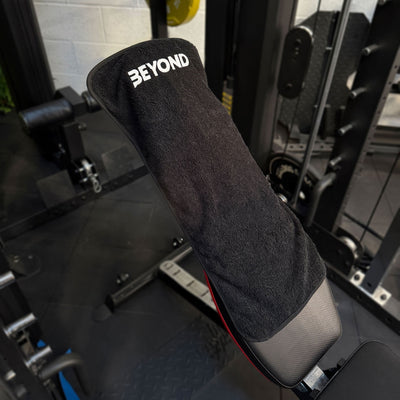 Black Gym Towel