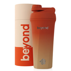 Insulated stainless steel protein shakers