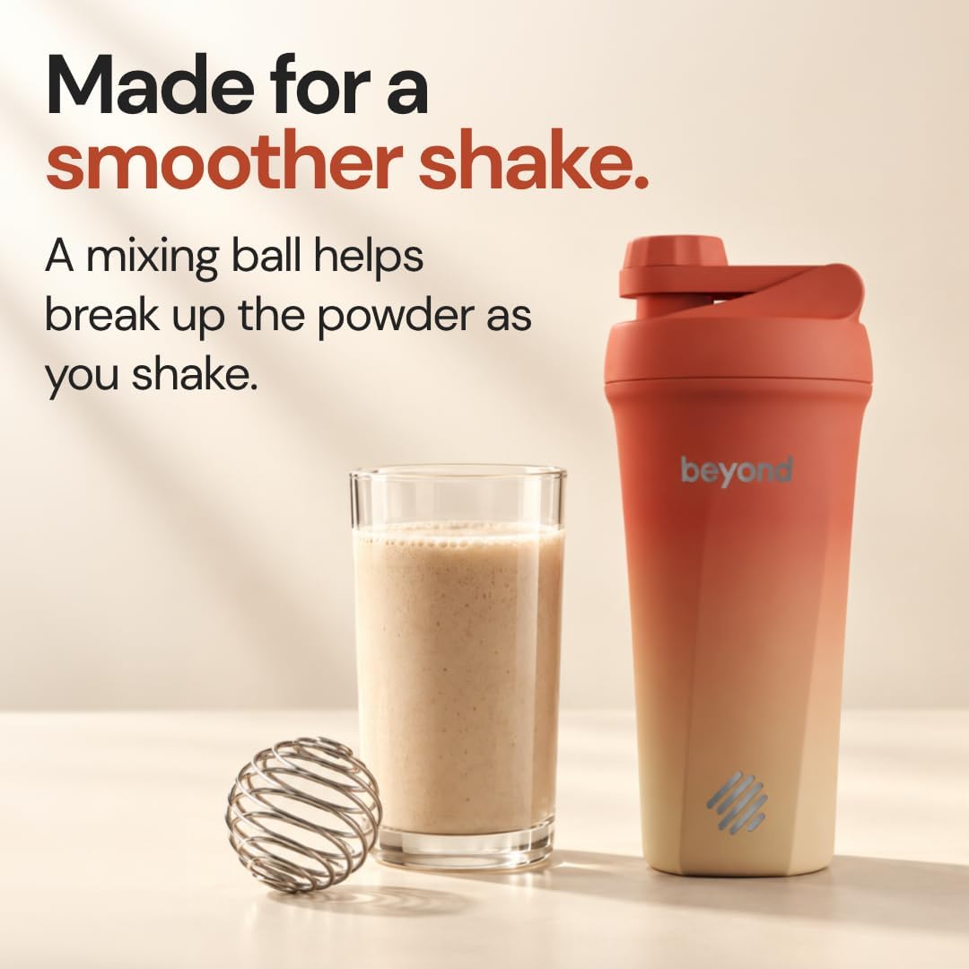 Beyond Terracotta & Sand Twist shaker – smoother shake