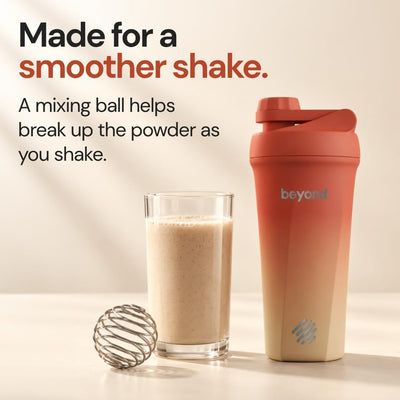 Beyond Terracotta & Sand Twist shaker – smoother shake