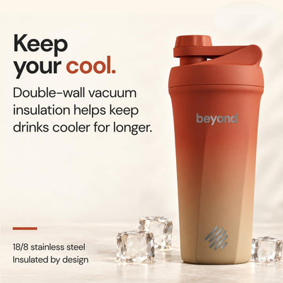 Beyond Terracotta & Sand Twist shaker – keep your cool