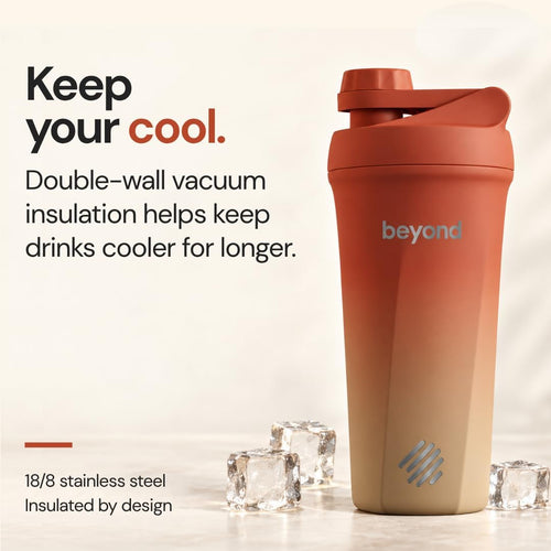 Beyond Terracotta & Sand Twist shaker – keep your cool